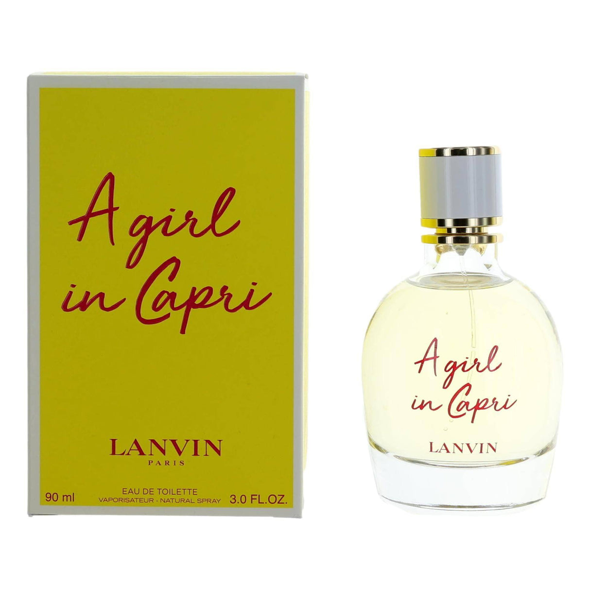 A Girl in Capri by Lanvin, 3 oz EDT Spray for Women - OleBella