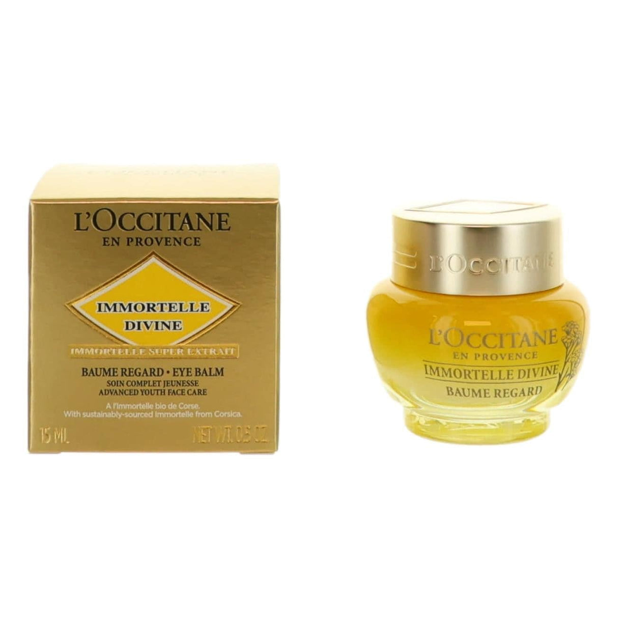 L'Occitane Immortelle Divine by L'Occitane, .5 oz Eye Balm - OleBella
