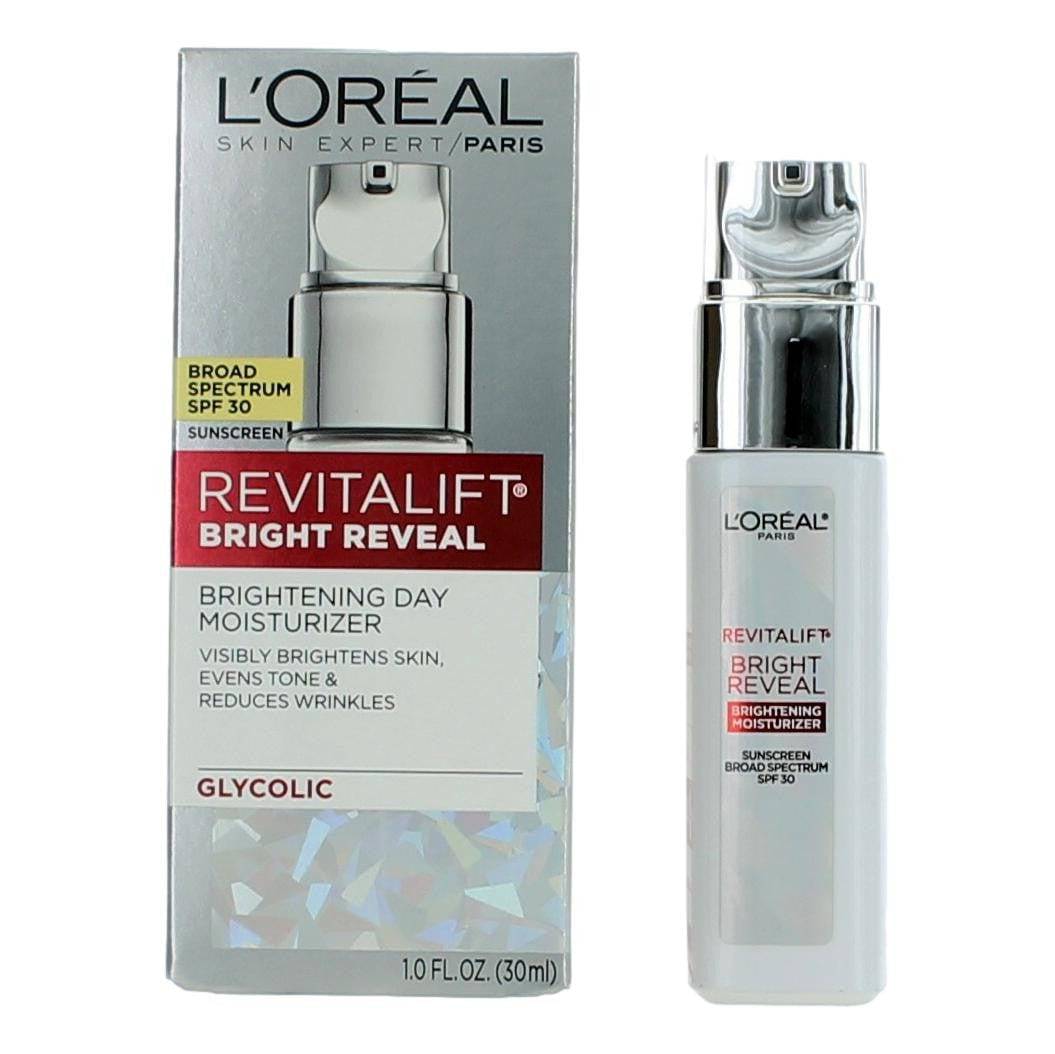 L'Oreal Revitalift Bright Reveal, 1oz Brightening Day Moisturizer SPF 30 - OleBella