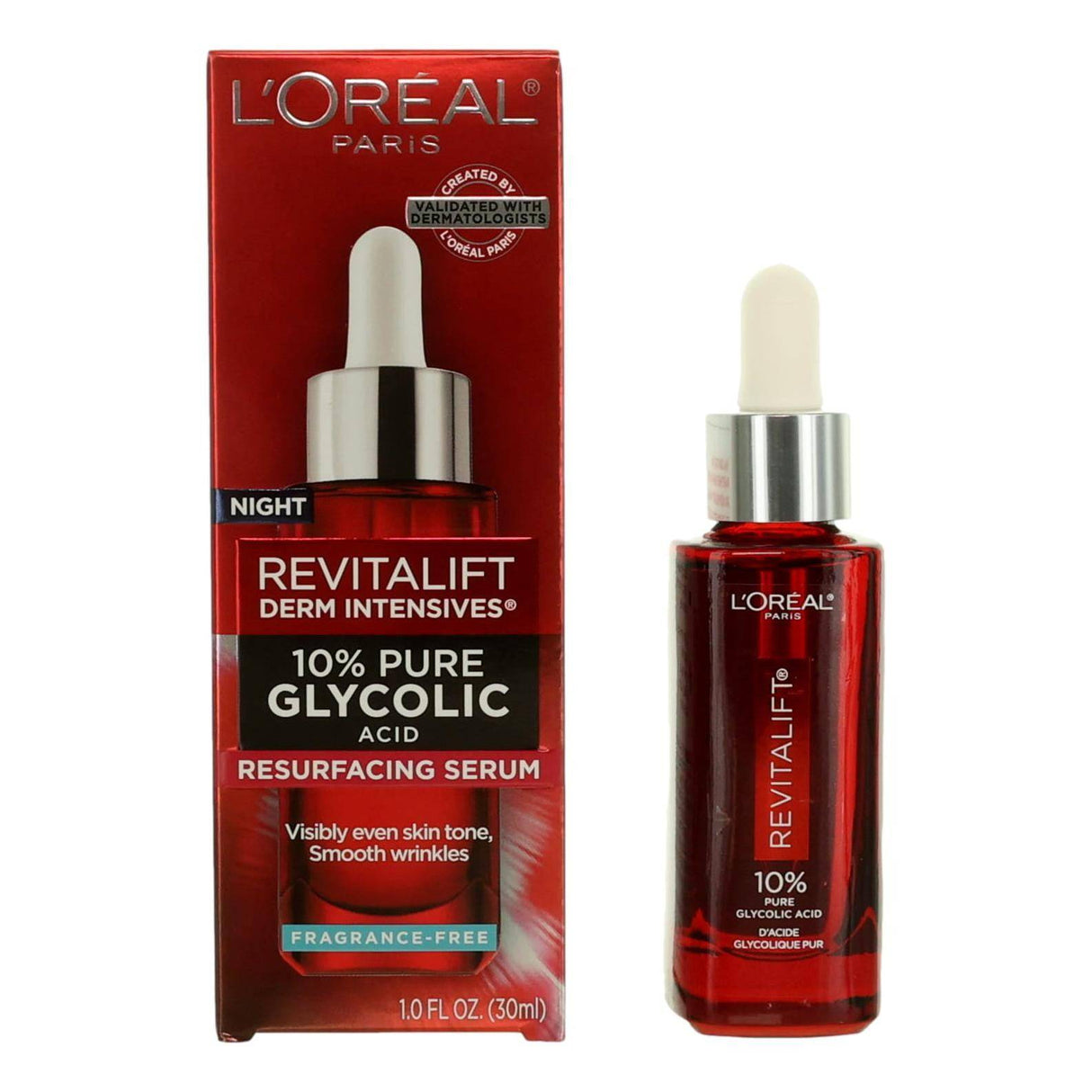 L'Oreal Revitalift Derm Intensives by L'Oreal, 1oz Glycolic Acid Serum - OleBella