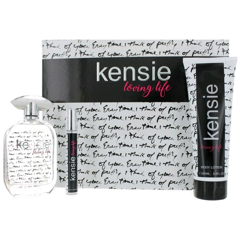 Kensie Loving Life by Kensie, 3 Piece Gift Set for Women - OleBella