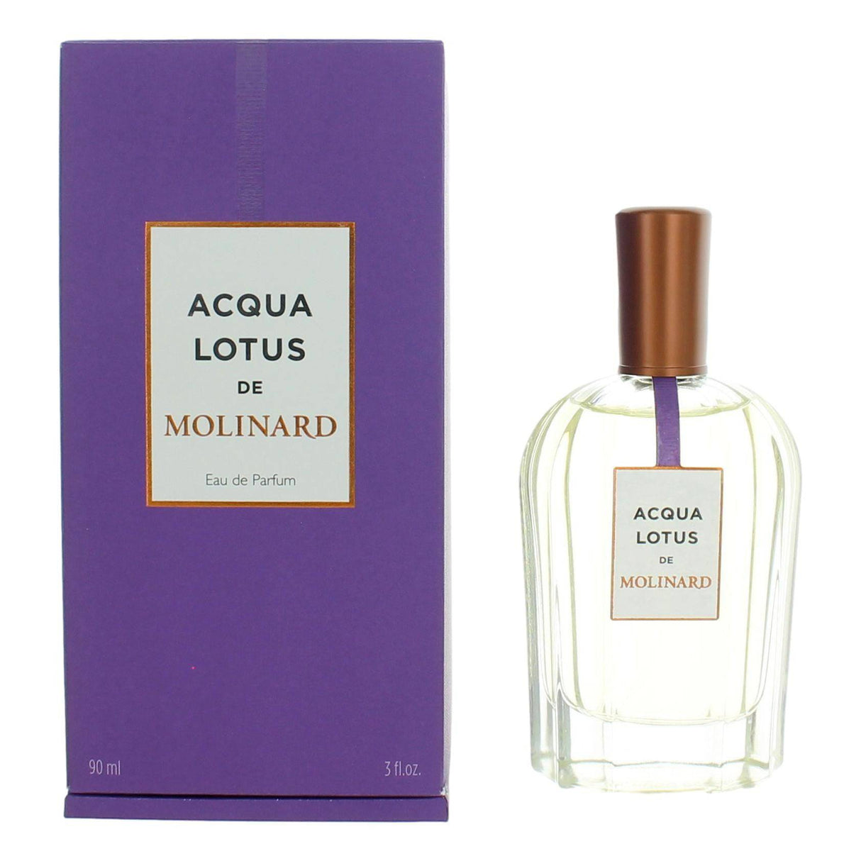 Acqua Lotus by Molinard, 3 oz eau De Parfum Spray for Women - OleBella