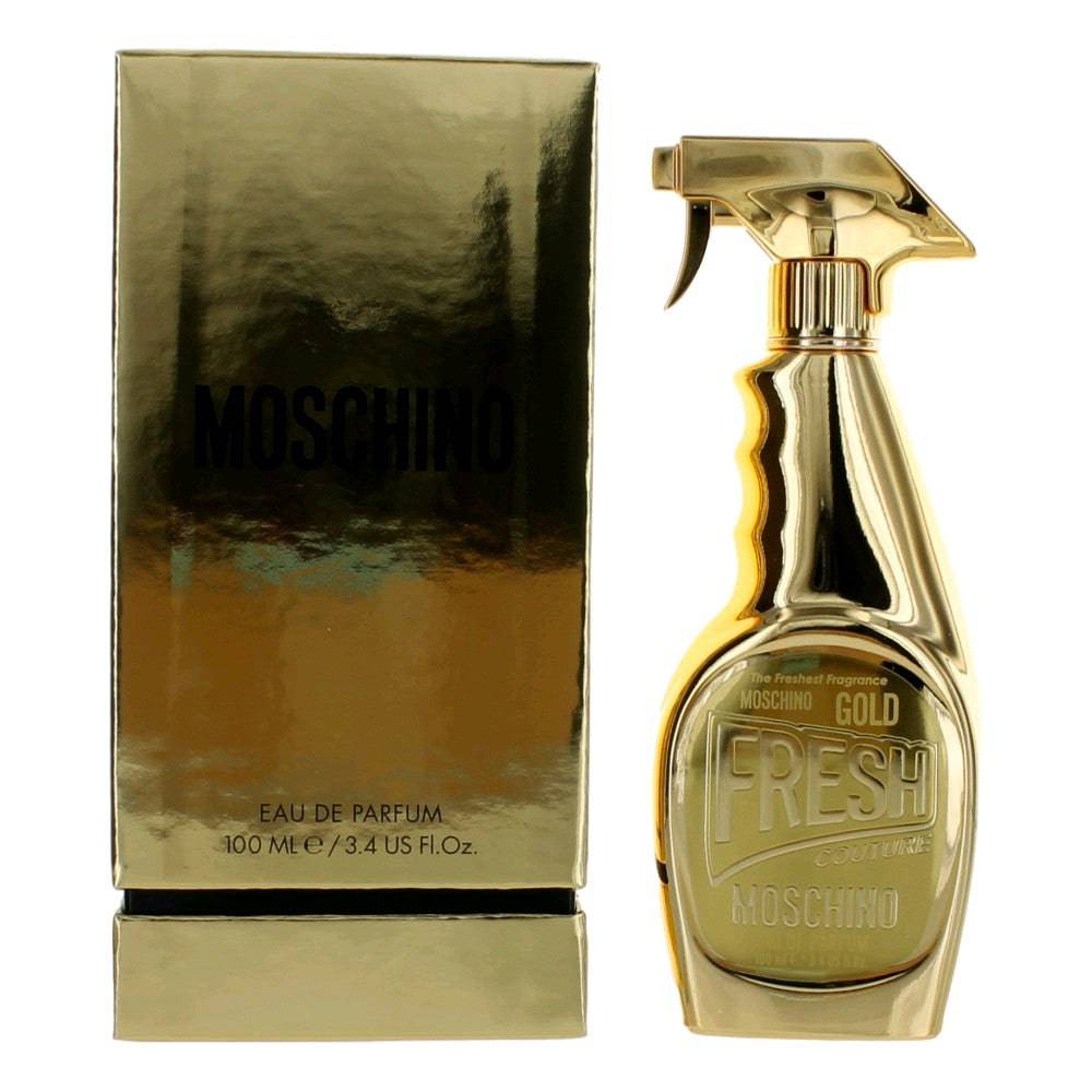 Moschino Gold Fresh Couture by Moschino, 3.4 oz EDP Spray for Women - OleBella