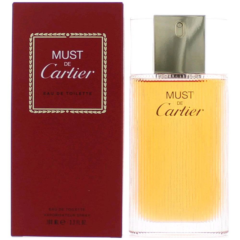 Must De Cartier by Cartier, 3.3 oz EDT Spray for Women - OleBella