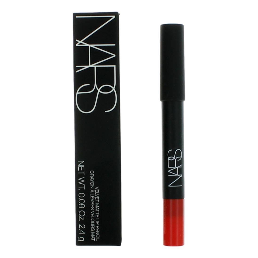 Nars Velvet Matte Lip Pencil by Nars, .08 oz Lip Pencil- Red Square - OleBella