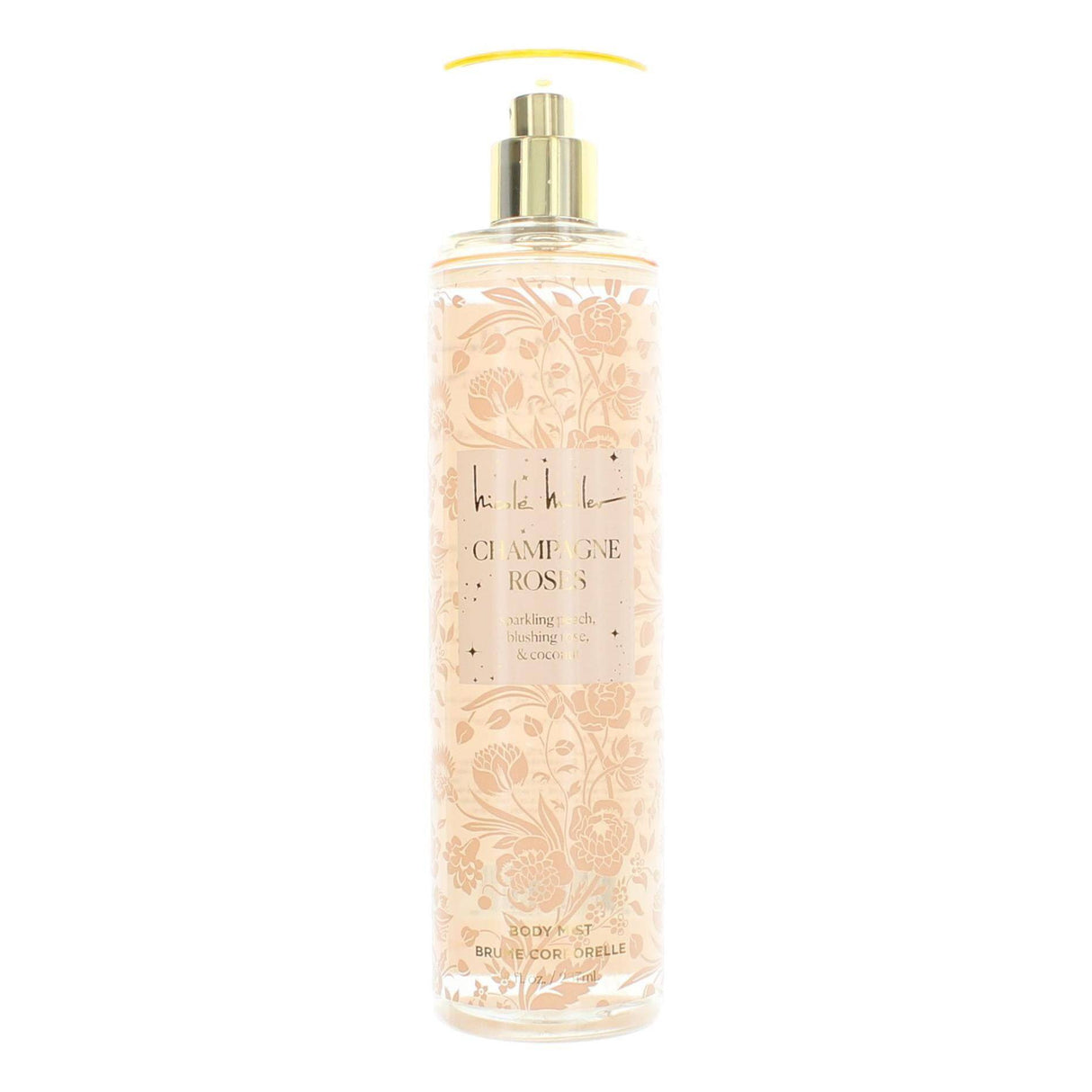 Champagne Roses by Nicole Miller, 8 oz Body Mist for Women - OleBella