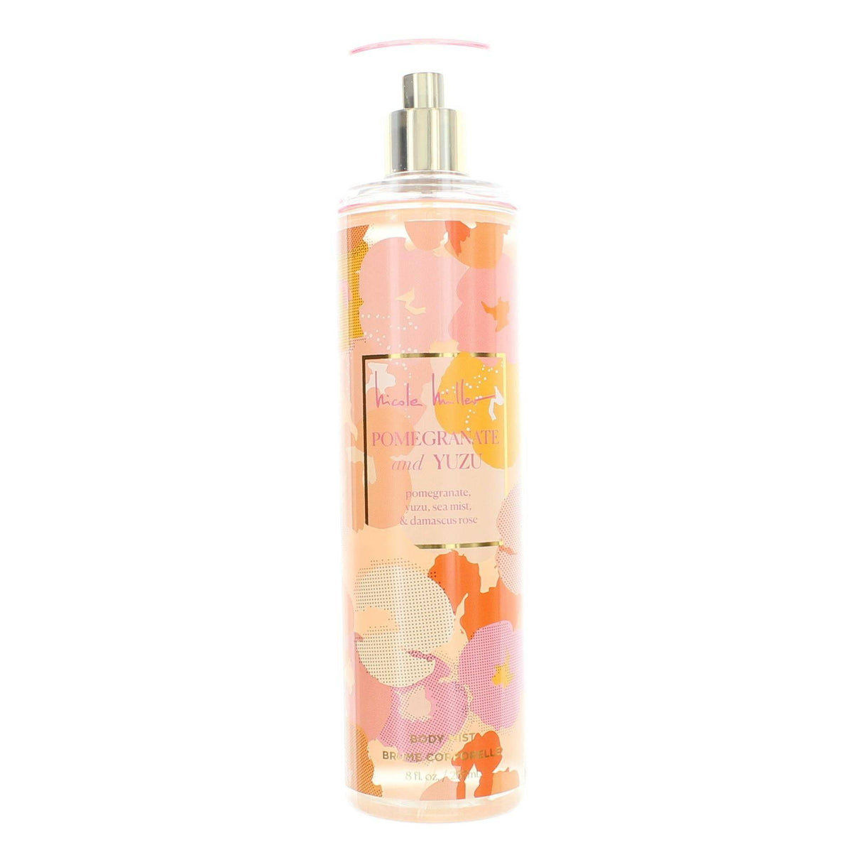 Pomegranate and Yuzu by Nicole Miller, 8 oz Body Mist for Women - OleBella