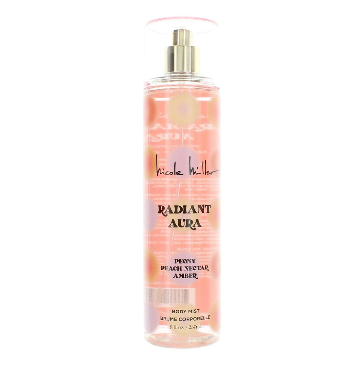 Radiant Aura by Nicole Miller. 8 oz Body Mist for Women - OleBella