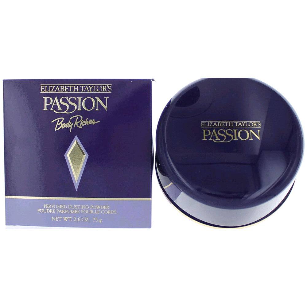 Passion by Elizabeth Taylor, 2.6 oz Perfumed Dusting Powder for Women - OleBella