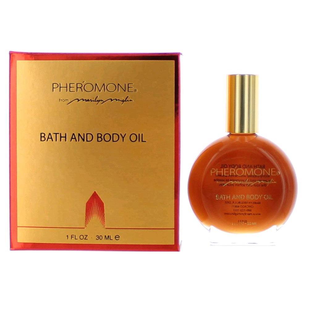 Pheromone by Marilyn Miglin, 1 oz Bath & Body Oil for Women - OleBella