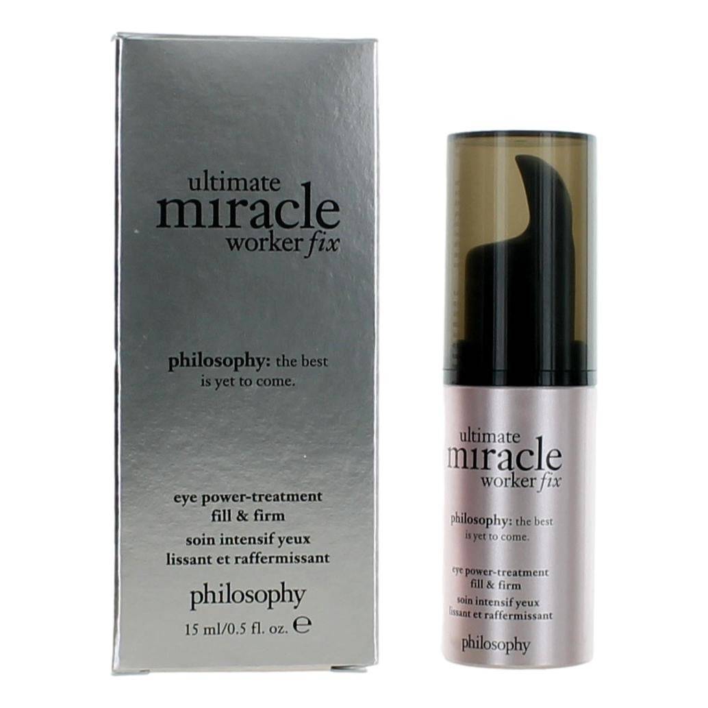 Ultimate Miracle Worker Fix by Philosophy, .5oz Eye Power-Treatment for Unisex - OleBella