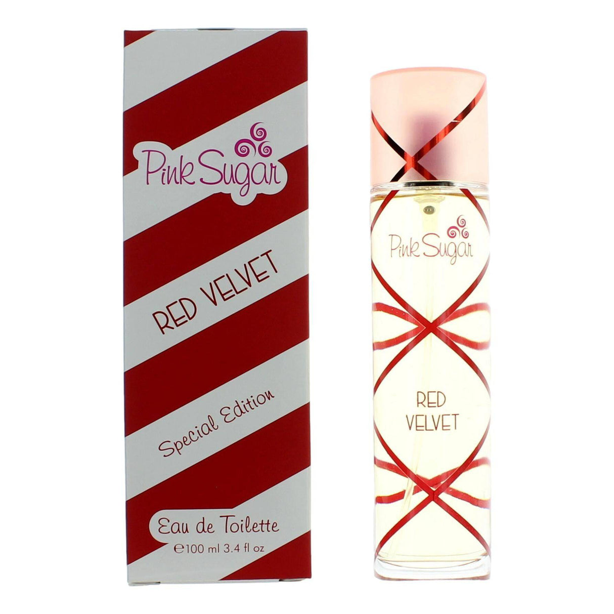 Pink Sugar Red Velvet Special Edition by Aquolina, 3.4oz EDT Spray women - OleBella