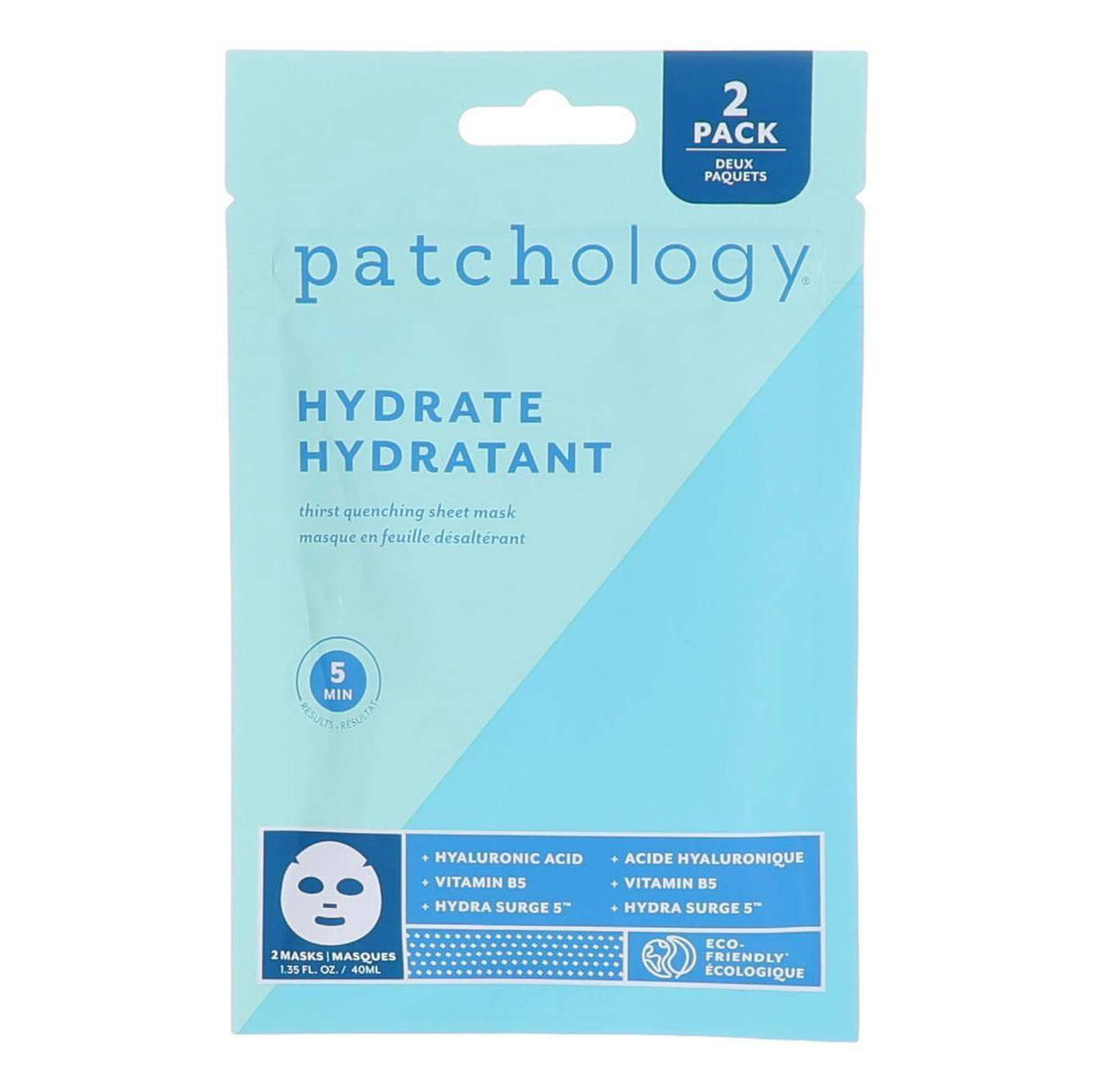 Patchology Hydrate Hydrant by Patchology, Face Mask - 2 Sheets - OleBella