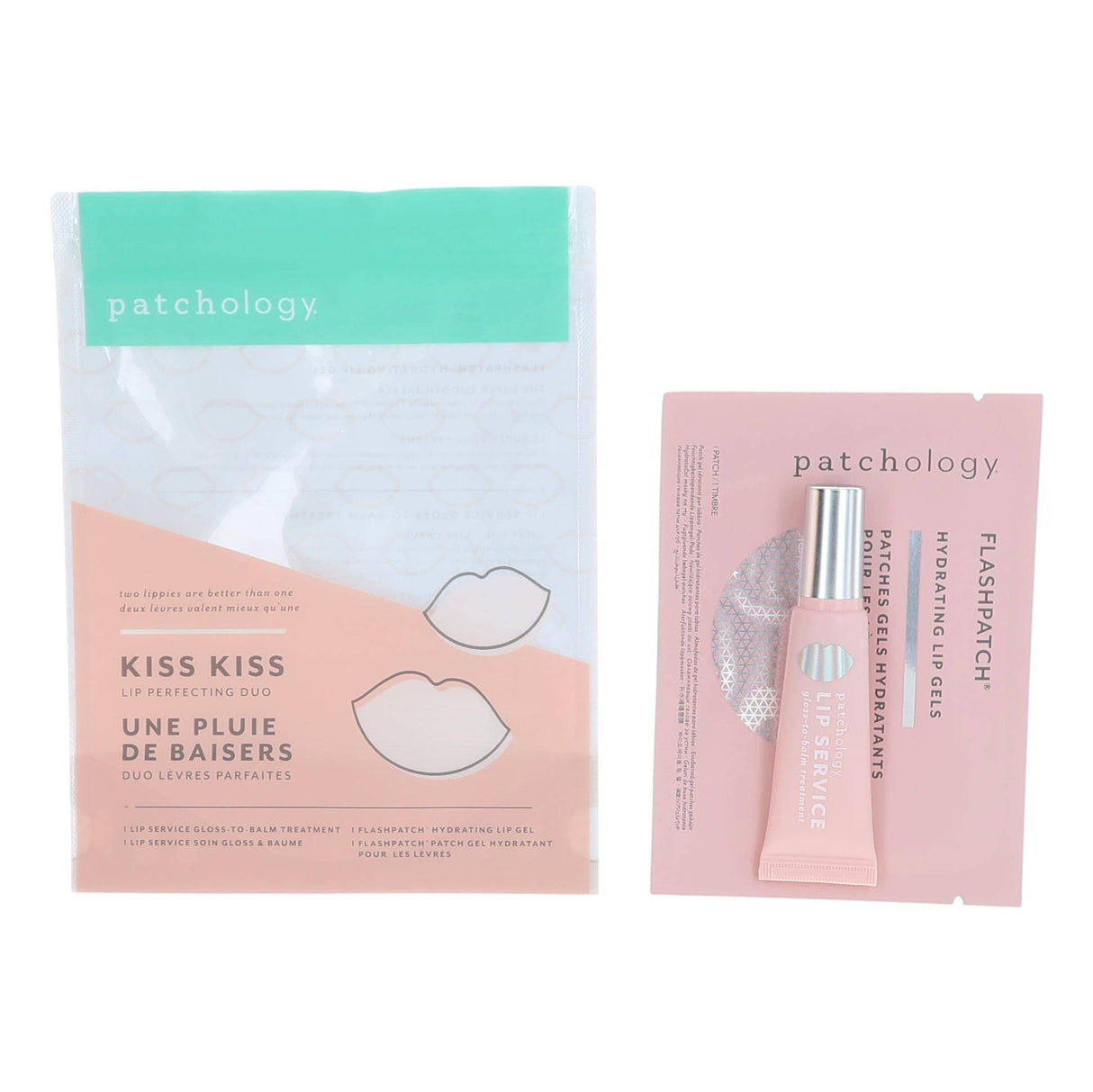 Patchology Kiss Kiss Lip Perfecting Duo by Patchology, 2 Piece Lip Set - OleBella