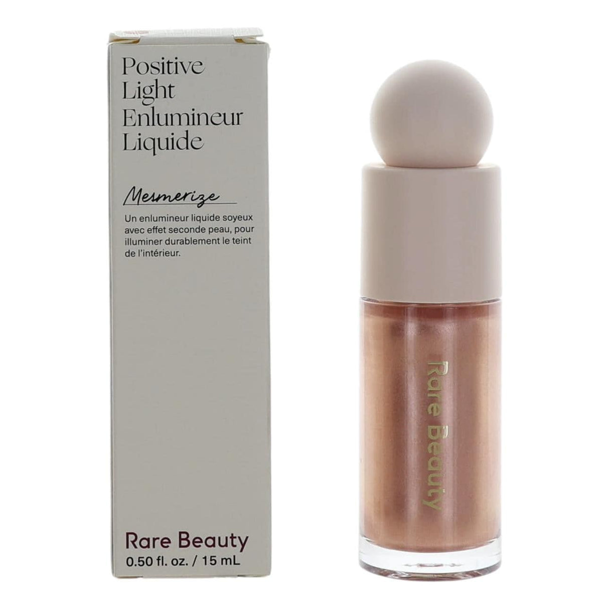 Rare Beauty Positive Light Liquid Luminizer by Rare Beauty, .5 oz Highlighter- Mesmorize - OleBella