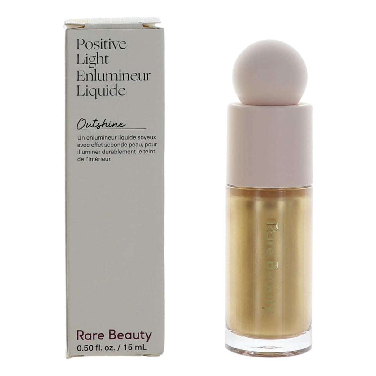 Rare Beauty Positive Light Liquid Luminizer by Rare Beauty, .5 oz Highlighter- Outshine - OleBella