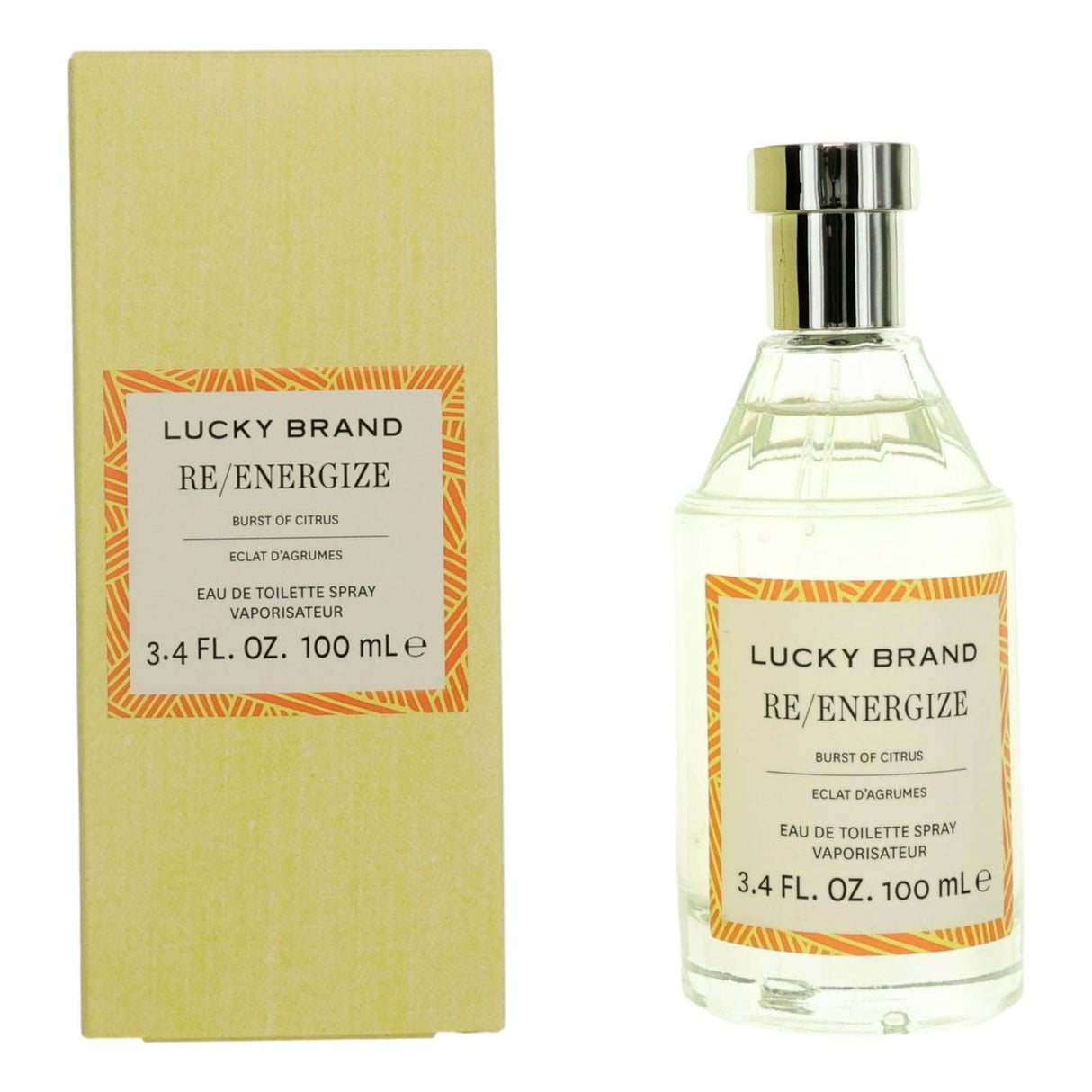 Lucky Brand Re/Energize by Lucky Brand, 3.4 oz EDT Spray for Women - OleBella