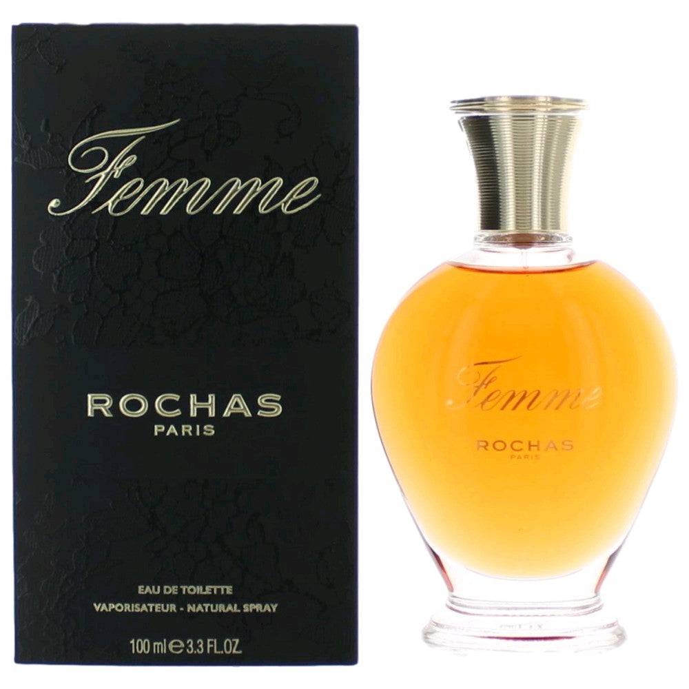 Femme by Rochas, 3.3 oz EDT Spray for Women - OleBella