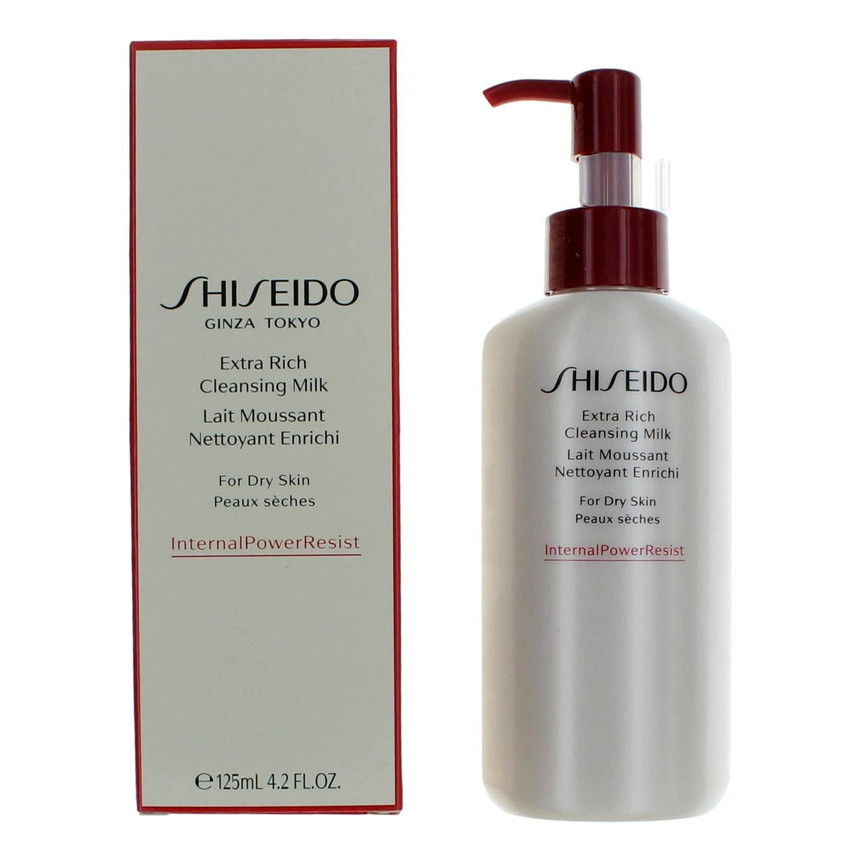 Shiseido Extra Rich Cleansing Milk by Shiseido, 4.2 oz Facial Cleanser - OleBella