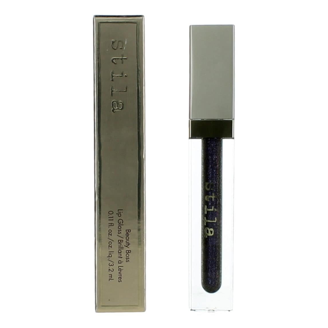Stila Beauty Boss by Stila Beauty, .11 oz Lip Gloss- In the Black - OleBella
