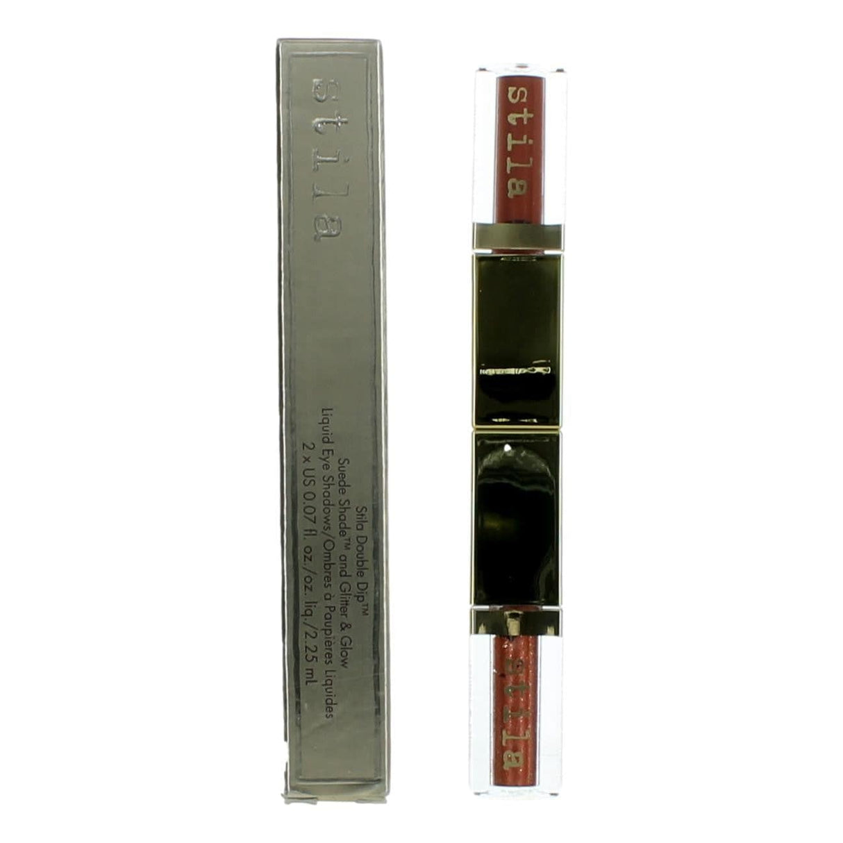 Stila Double Dip by Stila Beauty, 2 x .07 oz Liquid Eye Shadows- Hot Tamale - OleBella