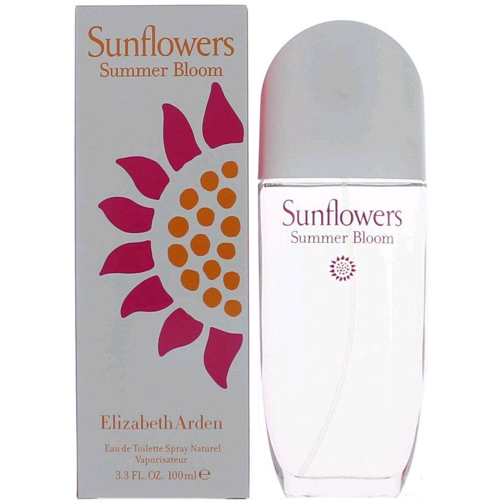Sunflowers Summer Bloom by Elizabeth Arden, 3.4 oz EDT Spray for Women - OleBella