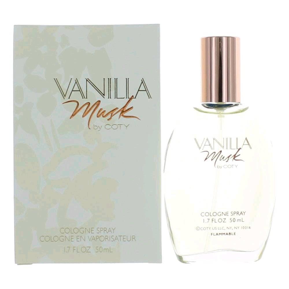 Vanilla Musk by Coty, 1.7 oz Cologne Spray for Women - OleBella