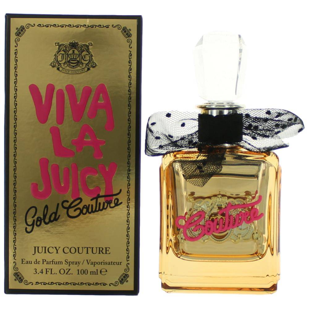 Viva La Juicy Gold Couture by Juicy Couture, 3.4 oz EDP Spray women - OleBella