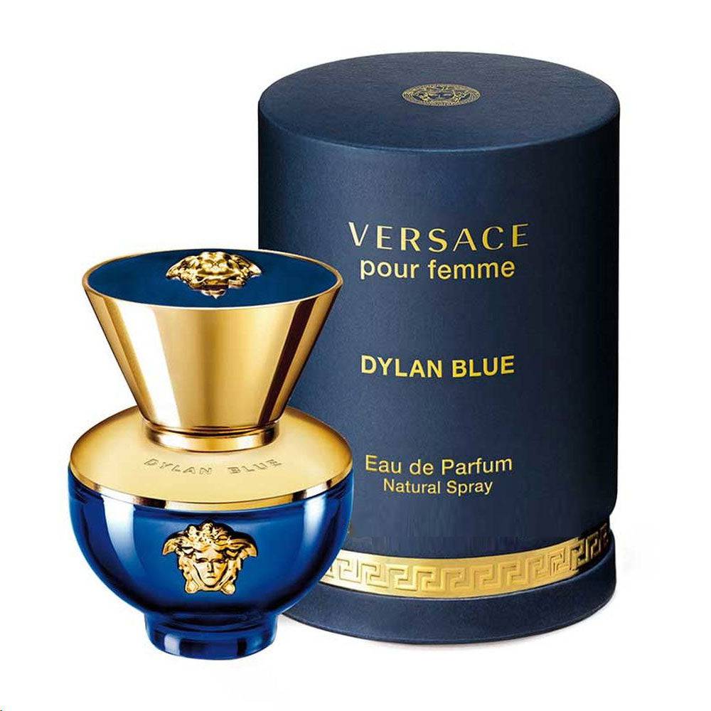 Versace Pour Femme Dylan Blue by Versace, 3.4 oz EDP Spray for Women - OleBella