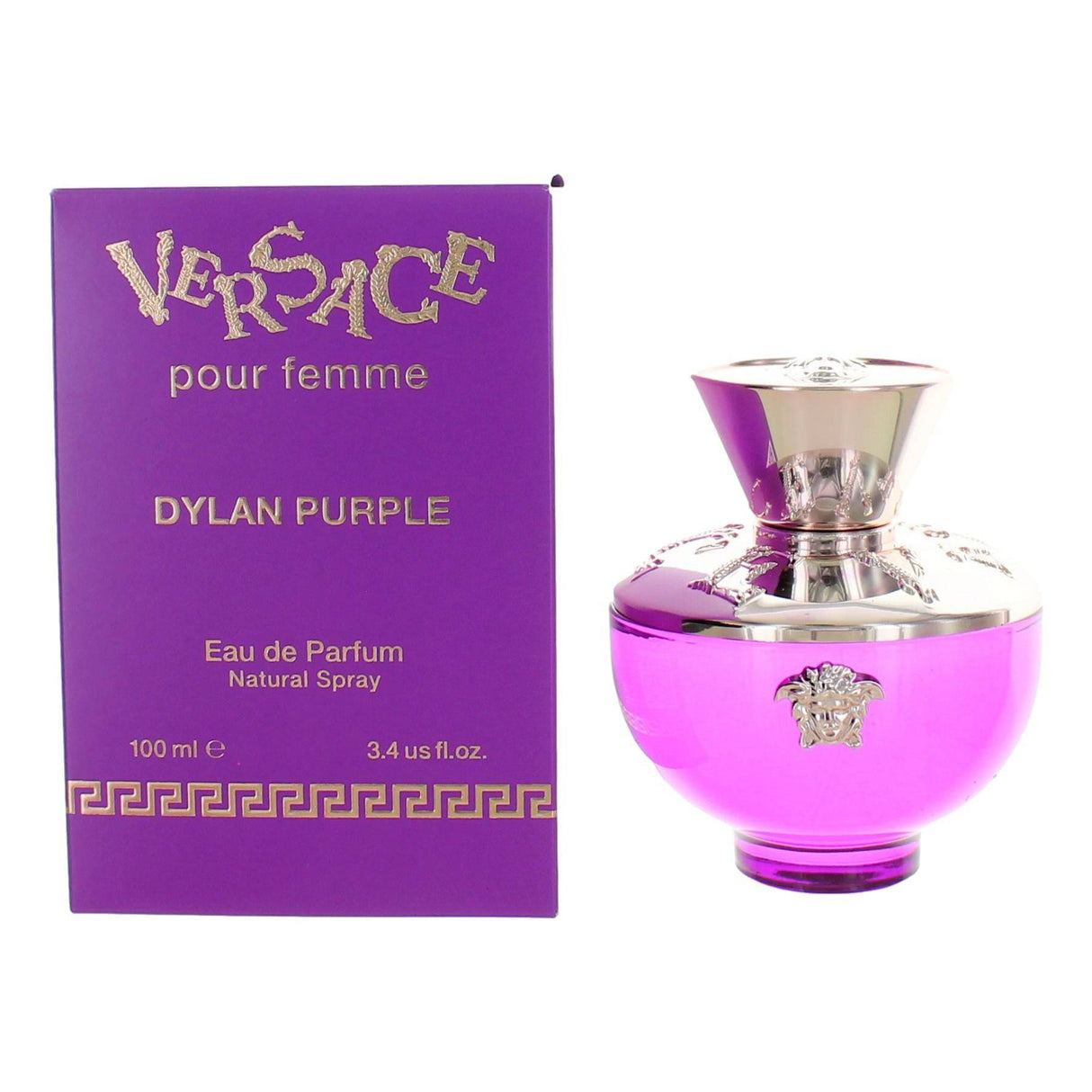 Versace Dylan Purple by Versace, 3.4 oz EDP Spray for Women - OleBella