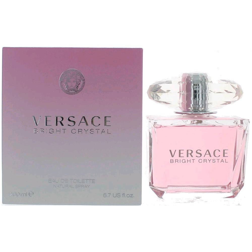 Versace Bright Crystal by Versace, 6.7 oz EDT Spray for Women - OleBella