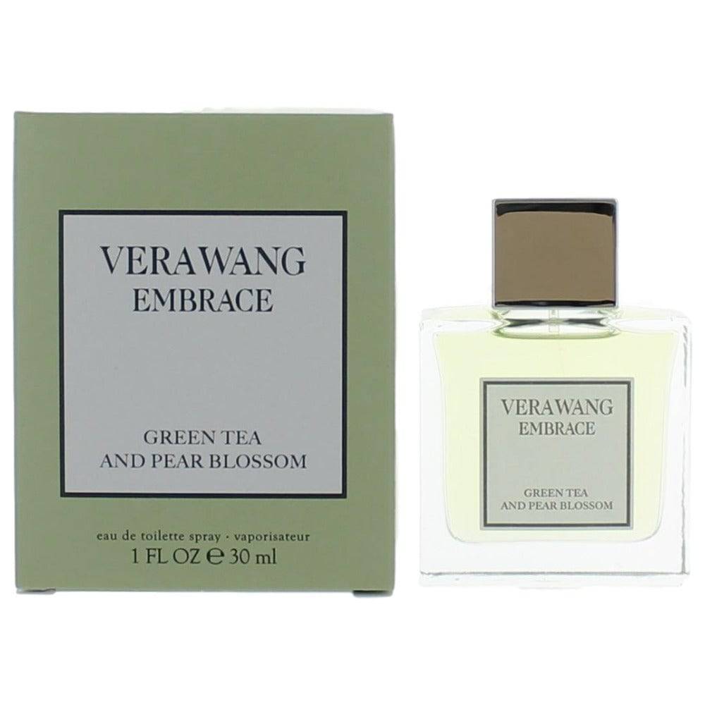 Vera Wang Embrace Green Tea and Pear Blossom by Vera Wang, 1oz EDT Spray women - OleBella