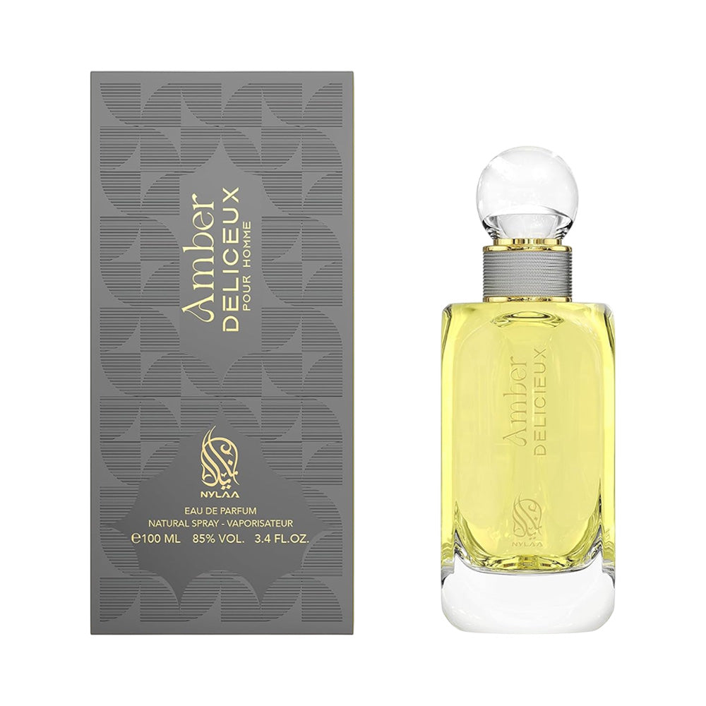 Nylaa Amber Deliceux EDP, 3.4 oz / 100 ml by Nylaa