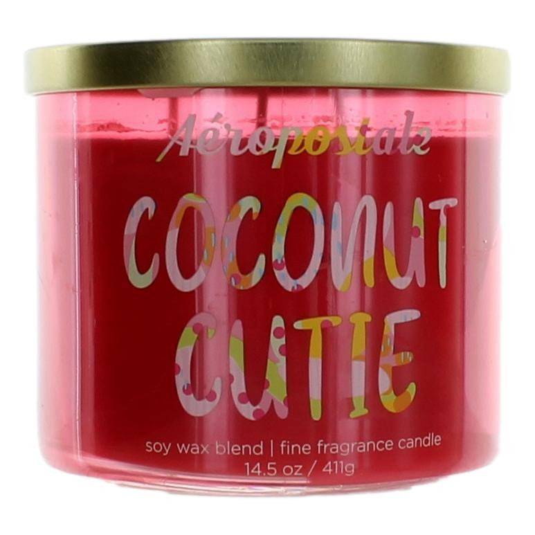 Aeropostale 14.5 oz Soy Wax Blend 3 Wick Candle- Coconut Cutie - OleBella
