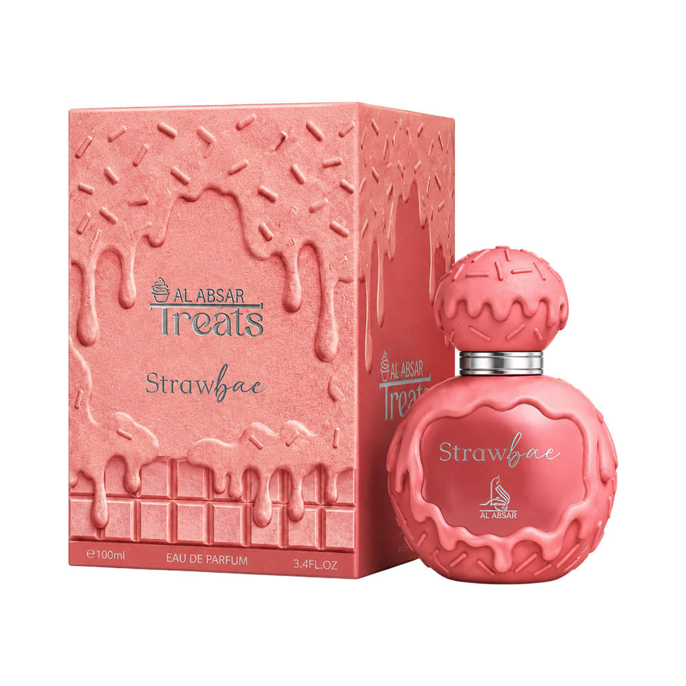 Al Absar Treats Strawbae EDP, 3.4 oz / 100 ml by Al Absar
