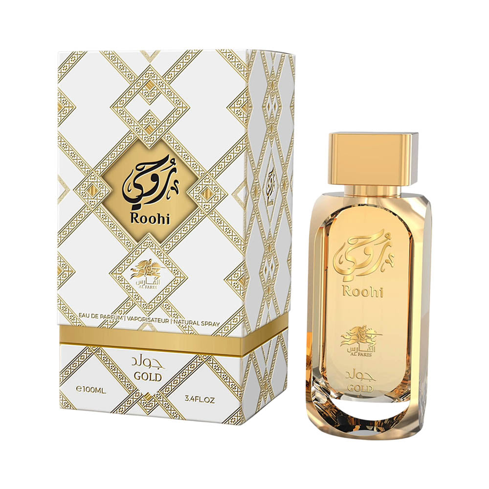 Al Fares Roohi Gold EDP, 3.4 oz / 100 ml by Al Fares