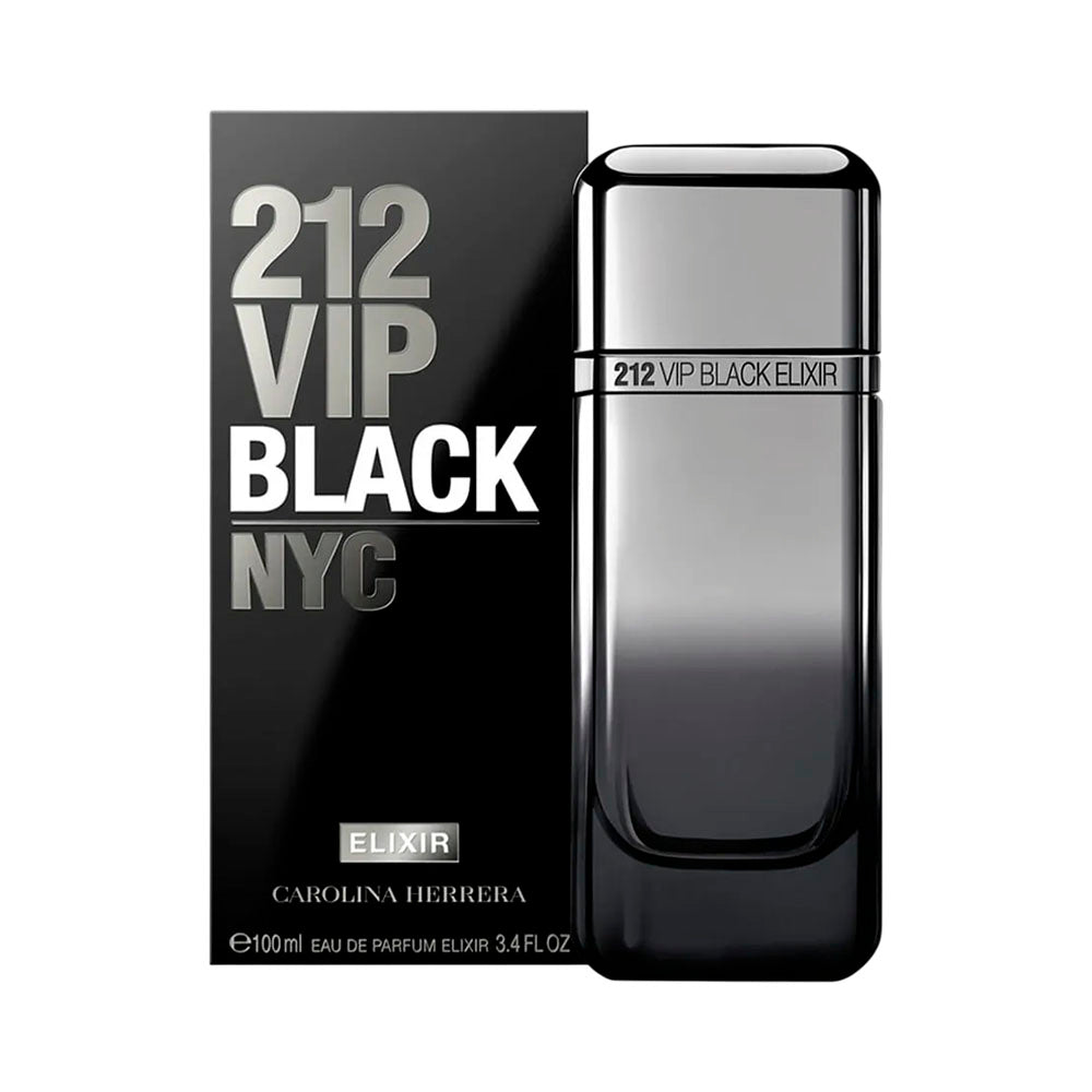 Carolina Herrera 212 VIP Black Elixir EDP, 3.4 oz / 100 ml by Carolina Herrera