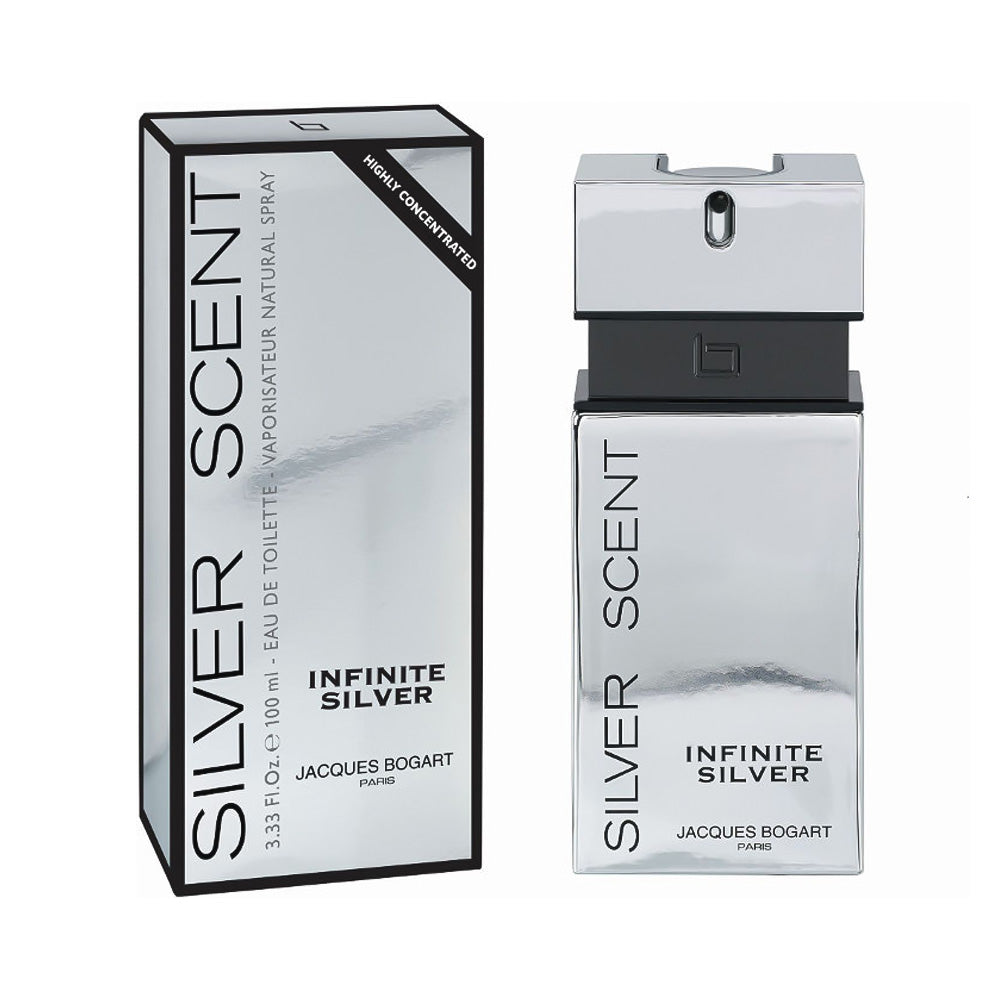 Jacques Bogart Silver Scent Infinite EDT, 3.4 oz / 100 ml by Jacques Bogart