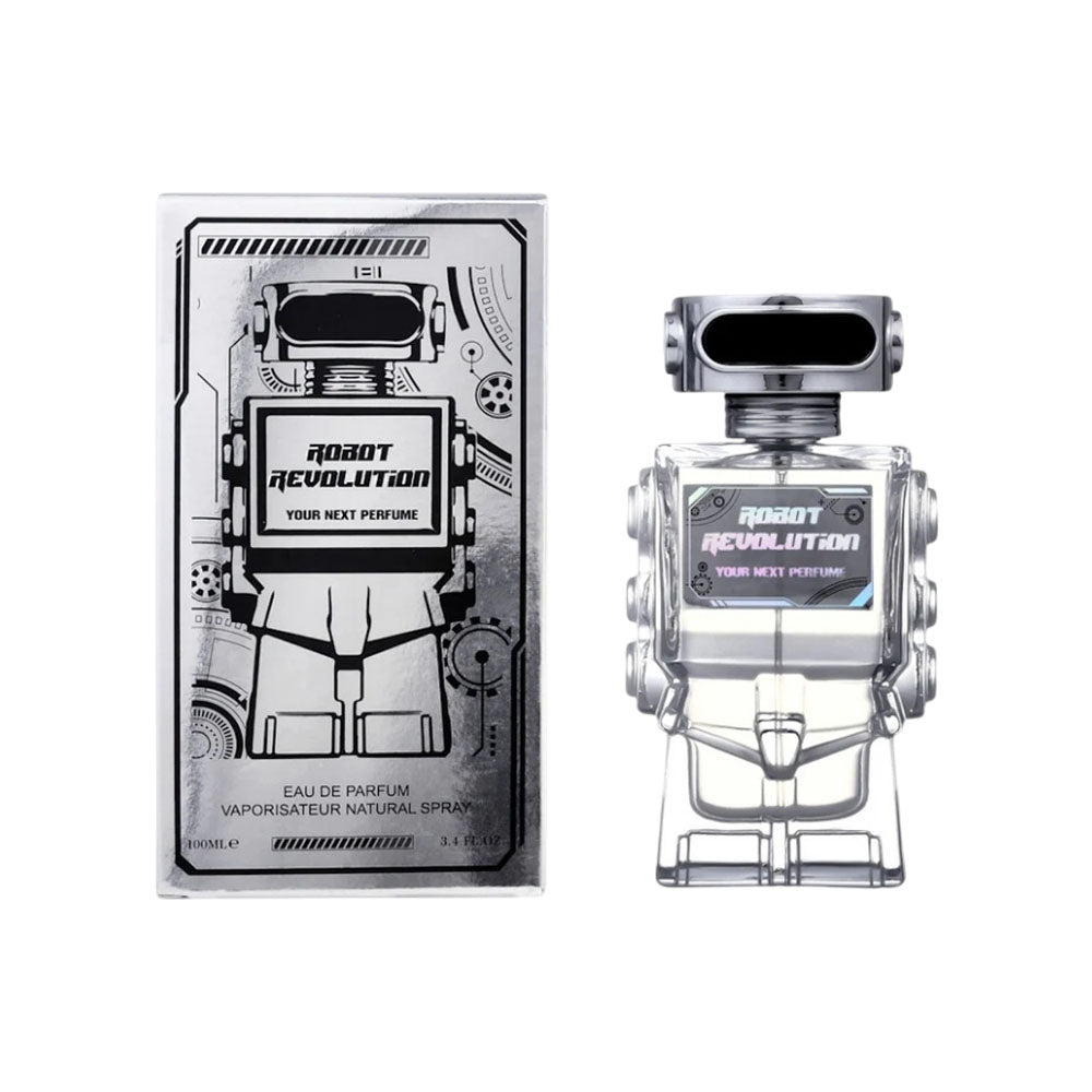 Lovali Robot Revolution Silver EDP, 3.4 oz / 100 ml by Lovali