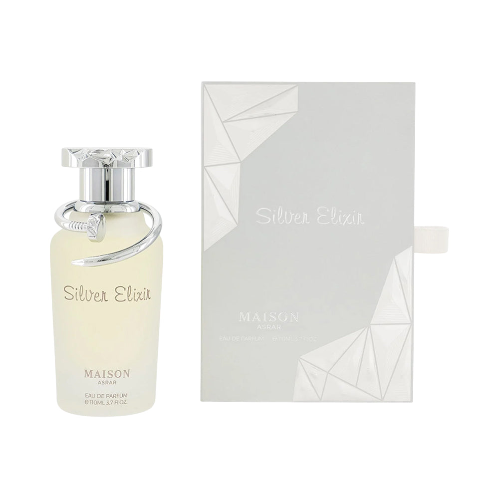 Maison Asrar Silver Elixir EDP, 3.7 oz / 110 ml by Maison Asrar