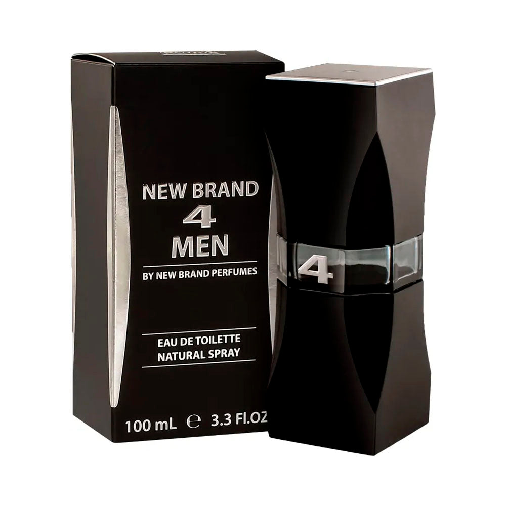 New Brand 4 Men EDT, 3.4 oz / 100 ml by New Brand
