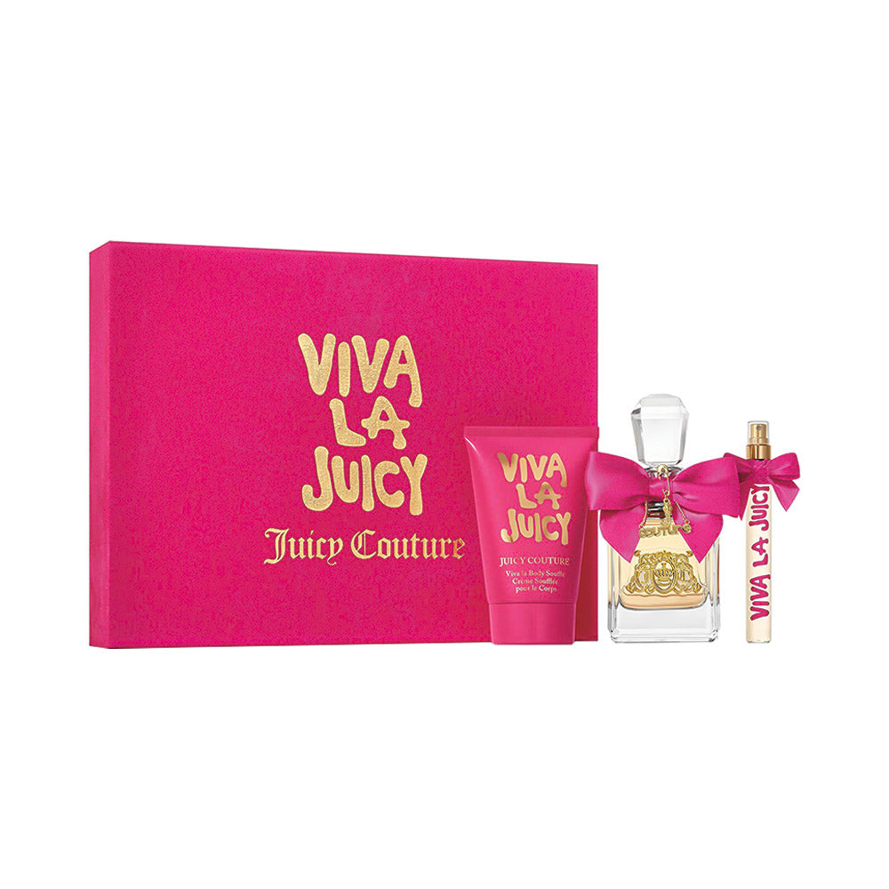 Kit Juicy Couture EDP + Mini + Body Lotion, 4.2 oz / 125 ml by Kit