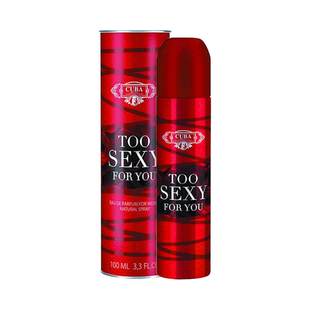 Cuba Too Sexy for You EDP, 3.4 oz / 100 ml by Cuba