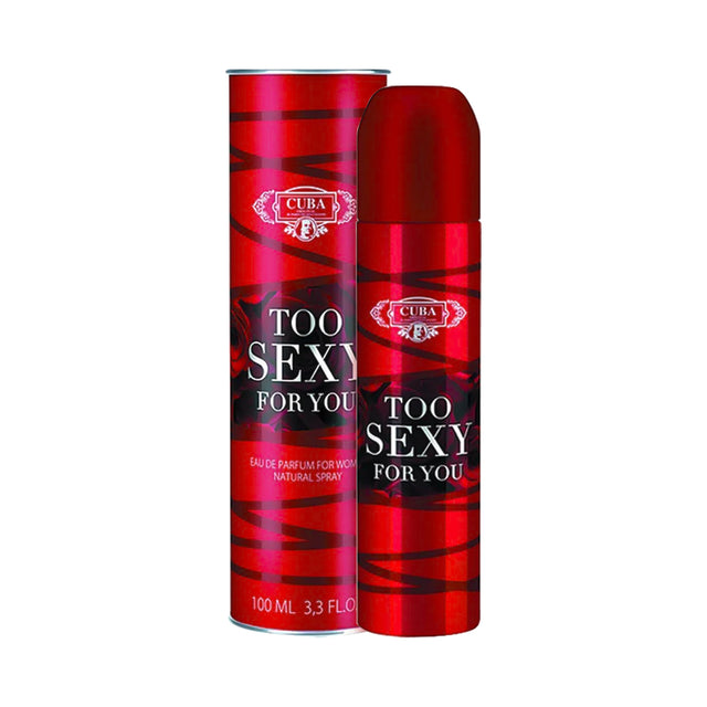 Cuba Too Sexy for You EDP, 3.4 oz / 100 ml by Cuba