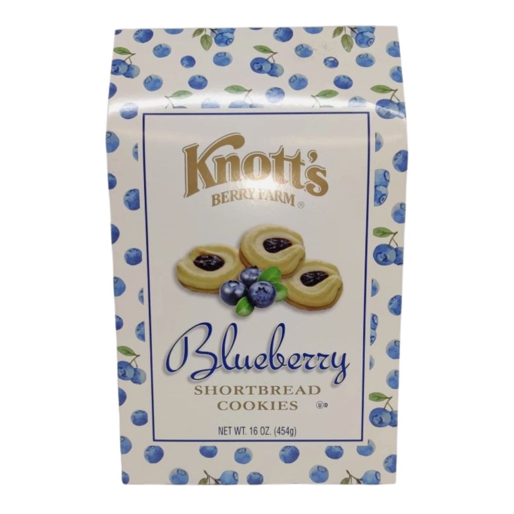Knott's Berry Farm Blueberry Shortbread Cookies, 16 oz/ 454 g  | UPC:  031535597154