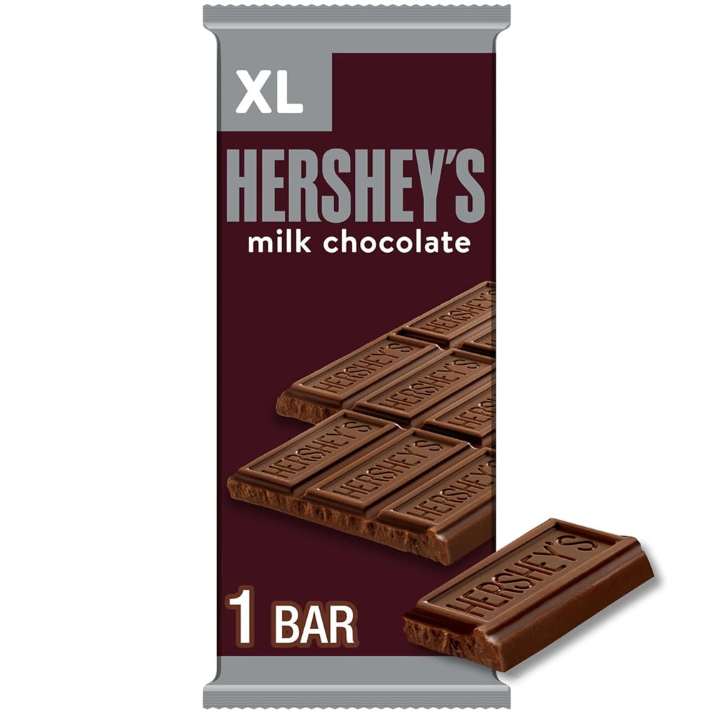 Hershey's Milk Chocolate XL, Candy Bar, 4.4 oz