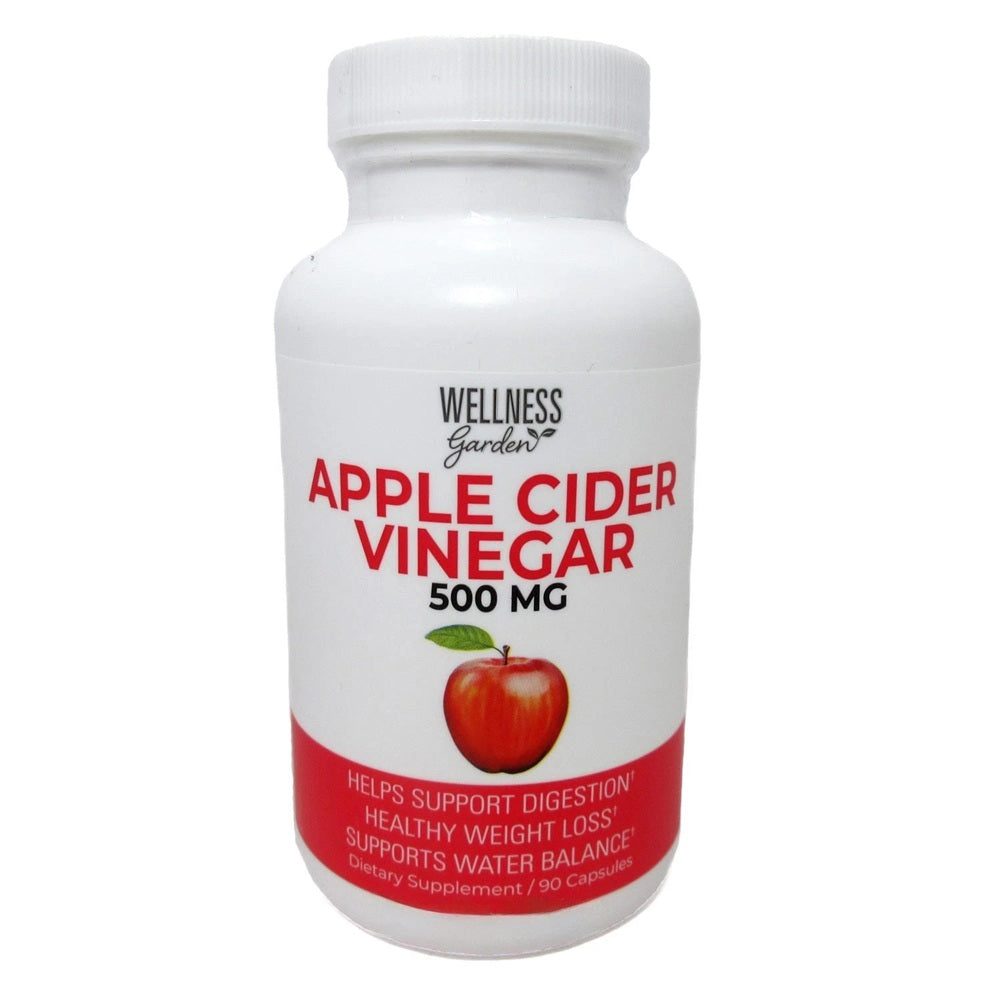 Wellness Garden Apple Cider Vinegar, 500 mg -Healthy Weight Loss