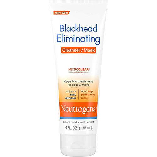 Neutrogena Blackhead Eliminating 2-1 Cleanser Mask, 4 oz - OleBella