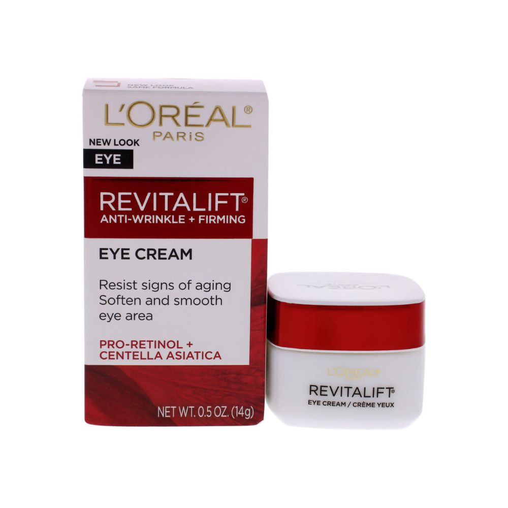L'Oreal Revitalift Anti-Wrinkle+Firming Eye Cream Pro+Retinol Centella Asiatica 0.5 oz
