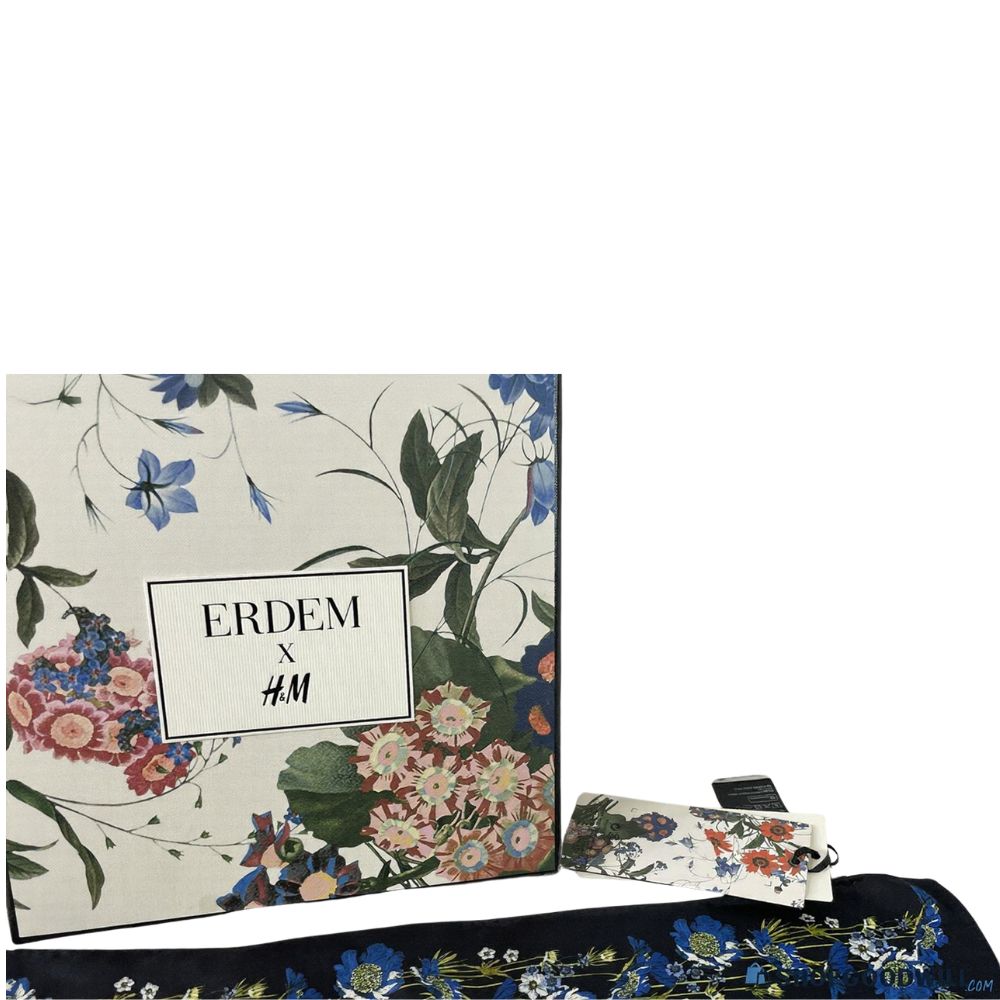 ERDEM x H&M Pure Silk Floral Print Scarf